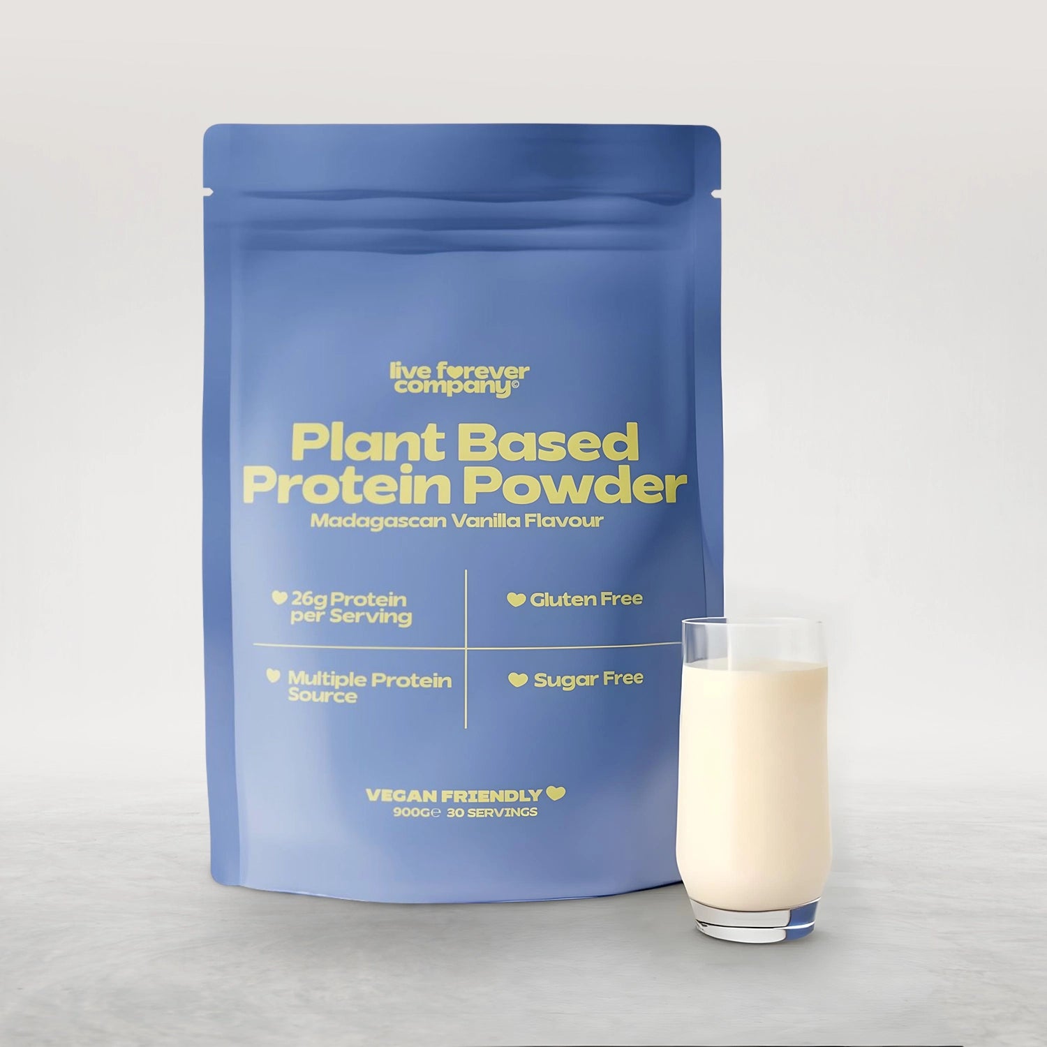 Livegrowth Powder Plant Based Protein Powder | Live Forever – Liveforever Company