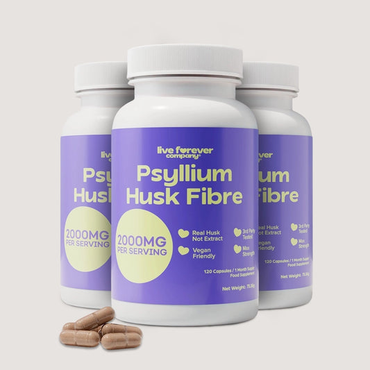 Psyllium Husk Fiber - 3 packs