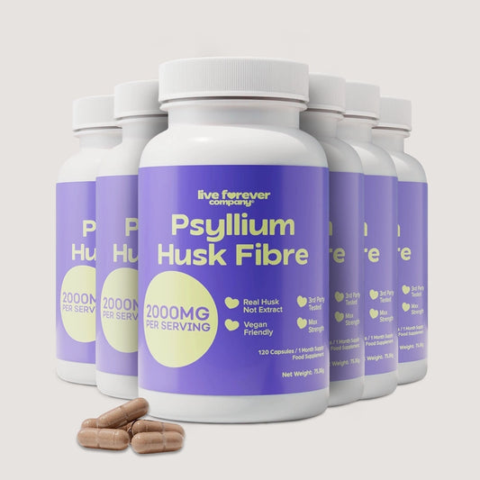 Psyllium Husk Fiber - 6 packs